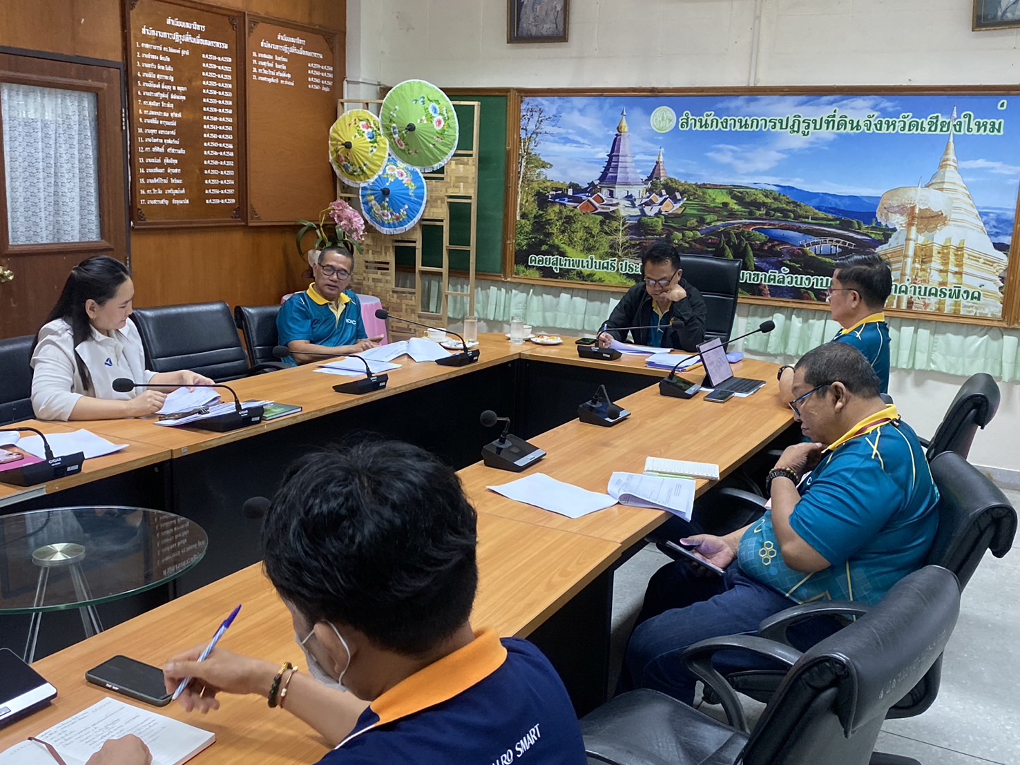 title - ผู้ตรวจราชการ ส.ป.ก. (เขต 15,16 และ 17) ประชุมตรวจติดตามความก้าวหน้าการดำเนินงานตามแผนงานตรวจราชการและลงพื้นที่โครงการที่เกี่ยวข้องในเขตปฏิรูปที่ดิน ประจําปีงบประมาณ 2568 รอบที่ 2 ณ ส.ป.ก.จังหวัดเชียงใหม่